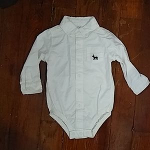 Carter's Button Down Long Sleeve Bodysuit